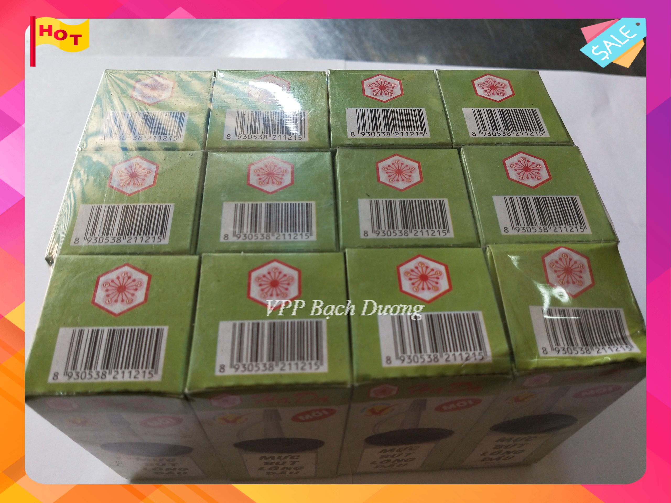 Mực lông dầu Hada - 12 chai