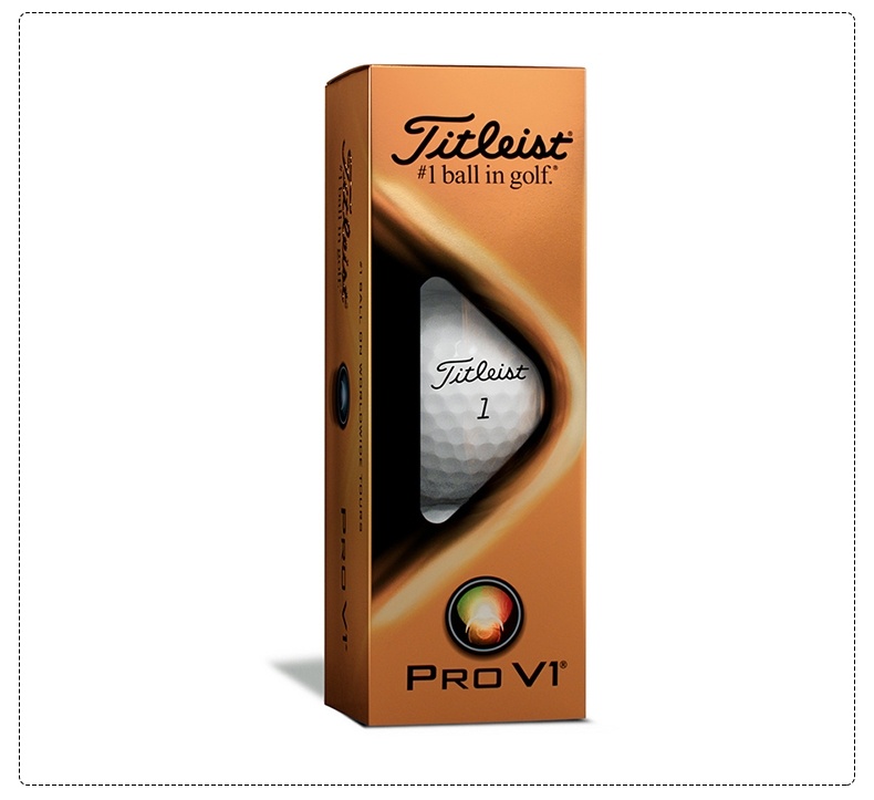 Tit PRO V1 three-layer golf ball [1 of 12 pieces]