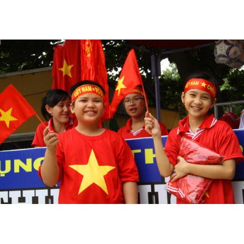 Cờ Cầm Tay Tổ Quốc (combo 10 cái)