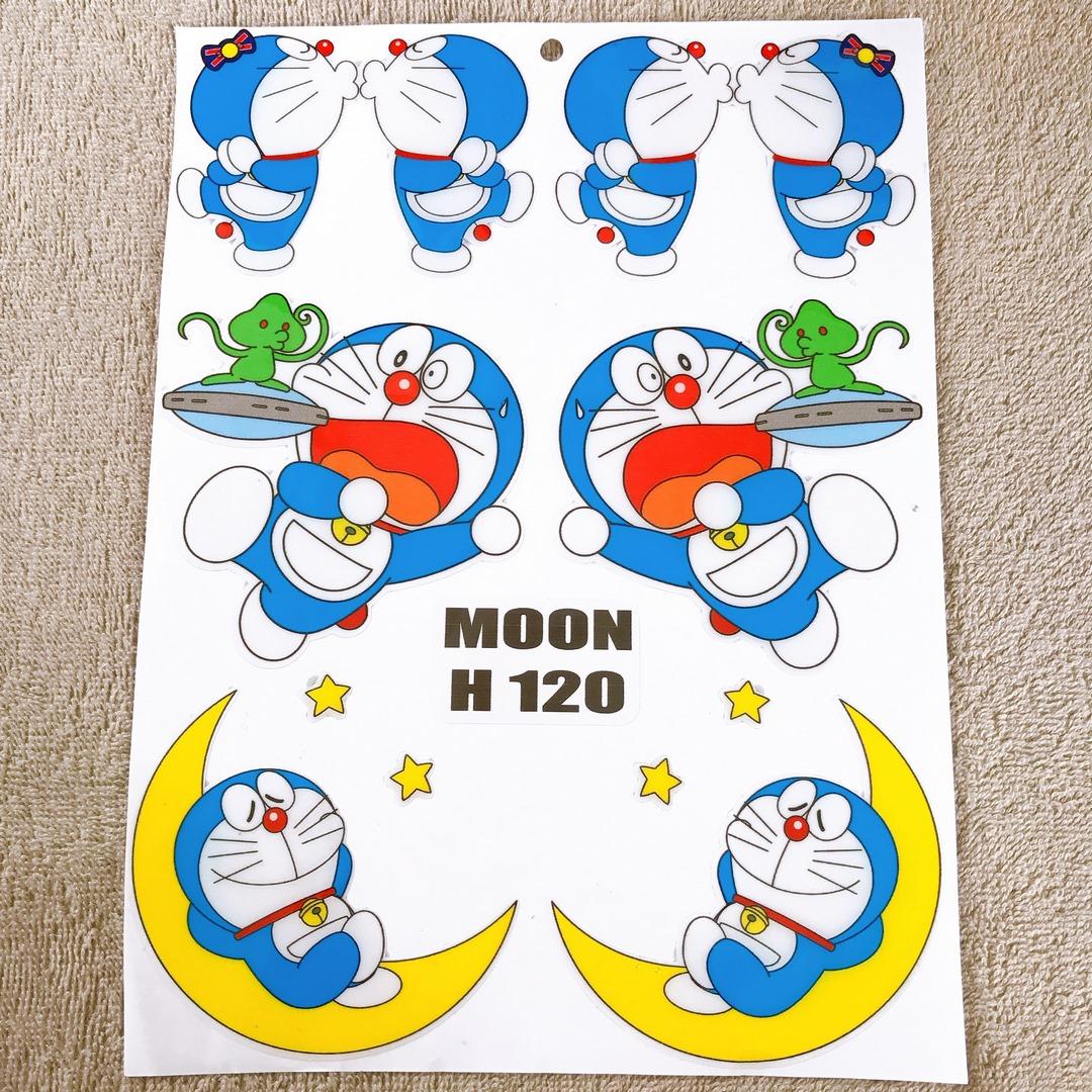 [HCM][BAO ĐỔI TRẢ] BỘ TEM DOREMON NHIỀU STICKER DỄ THƯƠNG TRANG TRÍ XE MẪU MẶT TRĂNG