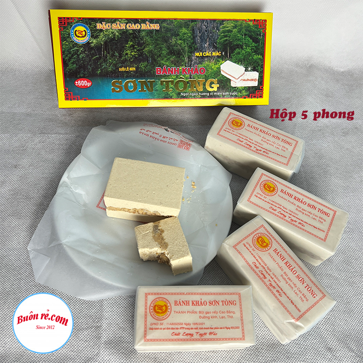 Bánh khảo chay Sơn Tòng đặc sản Cao Bằng, Bánh khảo chay Sơn Tòng nhân lạc thơm ngon, Bánh khảo truyền thống đặc sản Cao Bằng