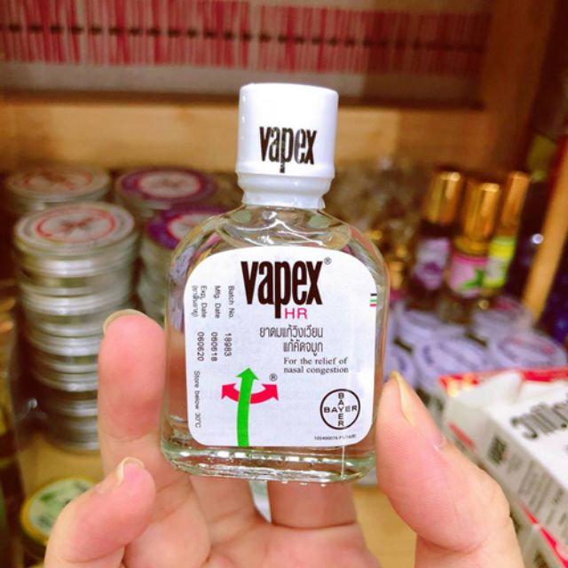 01 Dầu Nóng Thông Mũi VAPEX Thái Lan 5ml