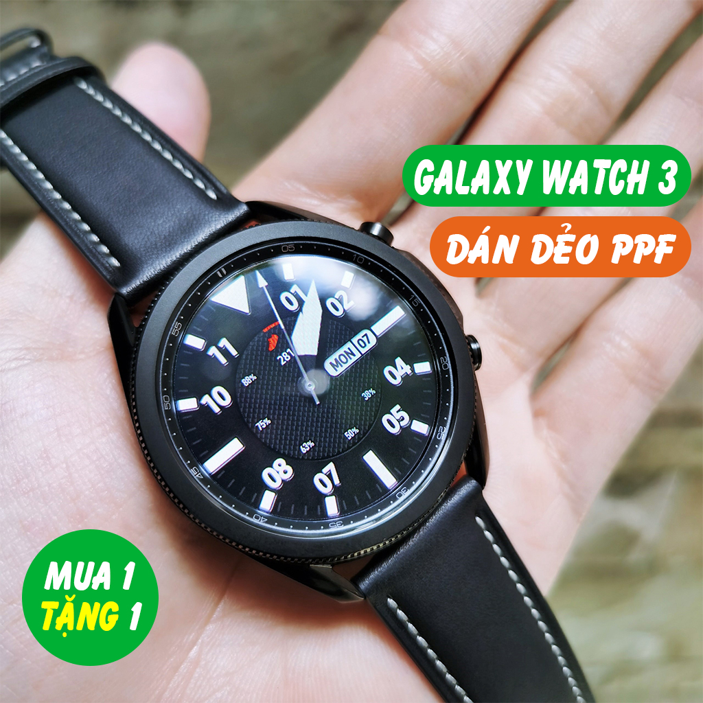 Dán dẻo PPF Samsung Galaxy Watch 3 siêu mỏng(Tặng 1 miếng dự phòng)