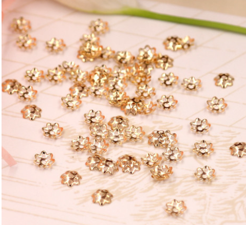 20/50/100 đế hoa ốp hạt nhiều màu size 8mm