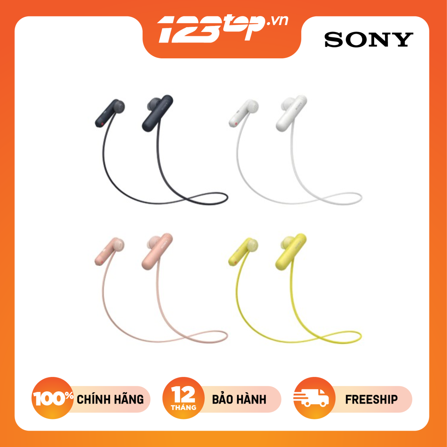 TAI NGHE BLUETOOTH THỂ THAO SONY WI-SP500