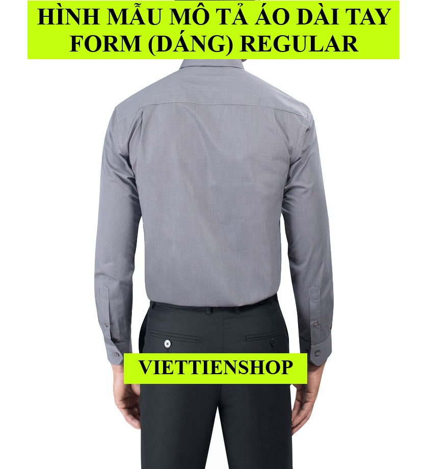 (Regular) shirt Vietnam advanced long-sleeve white