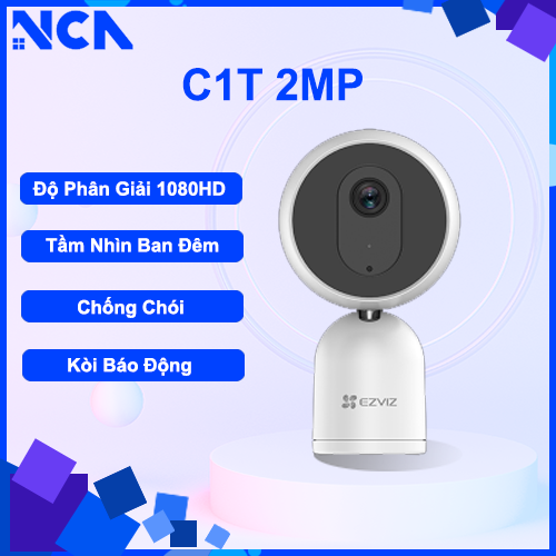 EZVIZ C1T - Góc Rộng, Hồng Ngoại Xa, Đàm Thoại 2 Chiều, Phát Hiện Chuyển Động