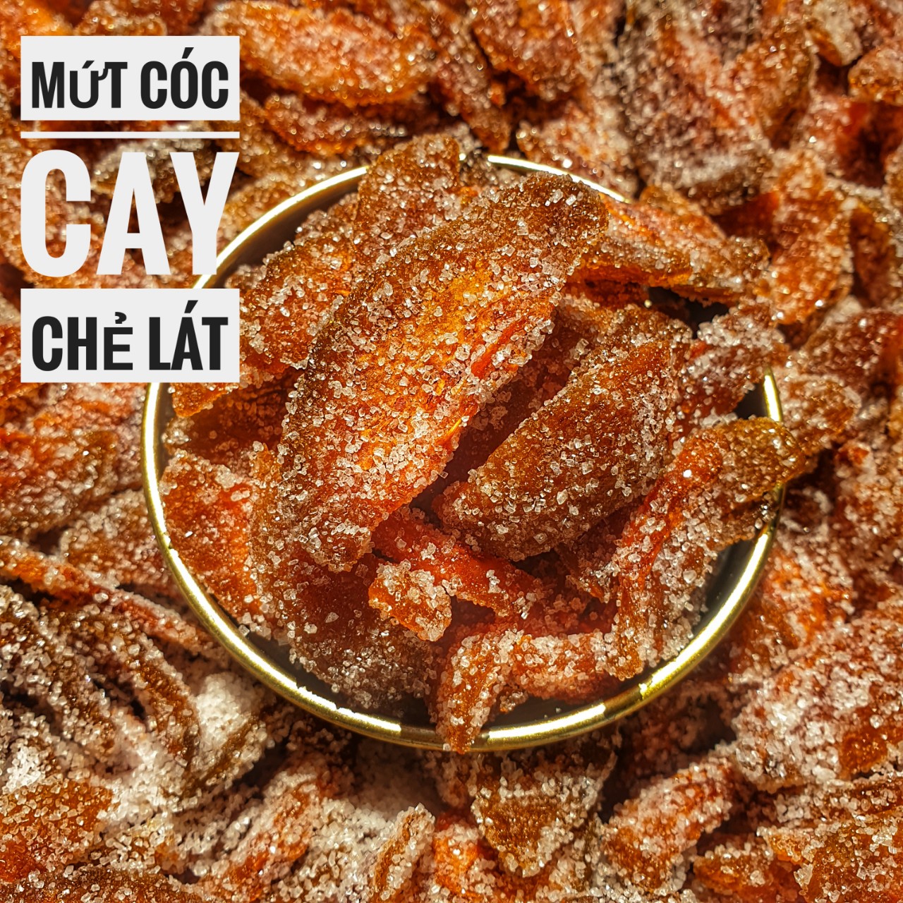 Mứt cóc cay siêu ngon 100g/250g/500g - đồ ăn vặt-tết- mứt tết