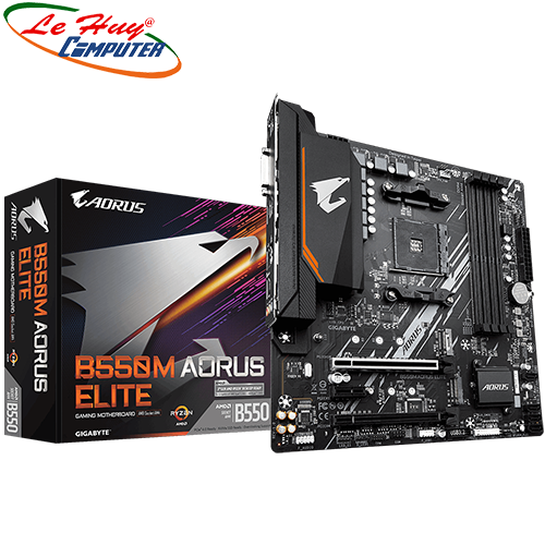 [Trả góp 0%]Mainboard Gigabyte B550M AORUS ELITE