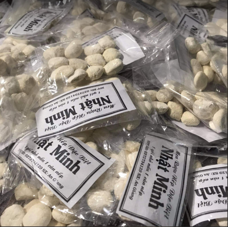 [Sỉ 50 gói ủ 50kg nếp] Men ngọt, men làm rượu nếp cái/nếp cẩm/bánh bò, men ủ rượu, men đạt chuẩn ngon-chất lượng