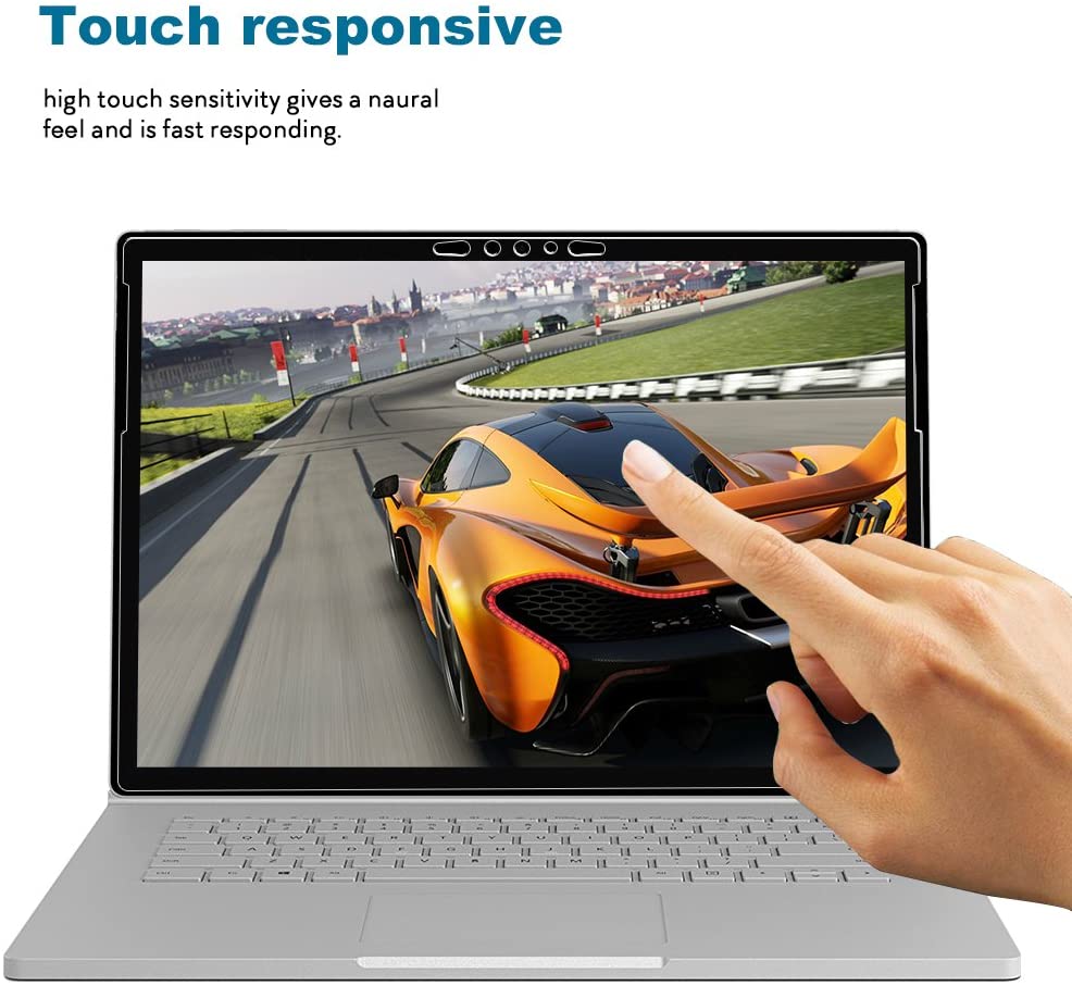 Miếng dán kính cường lực Surface Book 1,2,3 size 13.5" - 15"