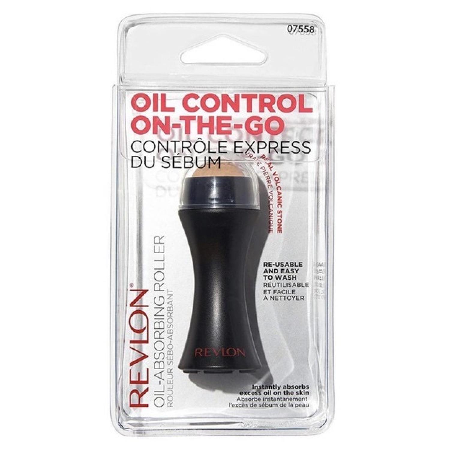 Thanh lăn thấm dầu Revlon Real Volcanic Stone Oil Control Facial Roller (Mỹ)
