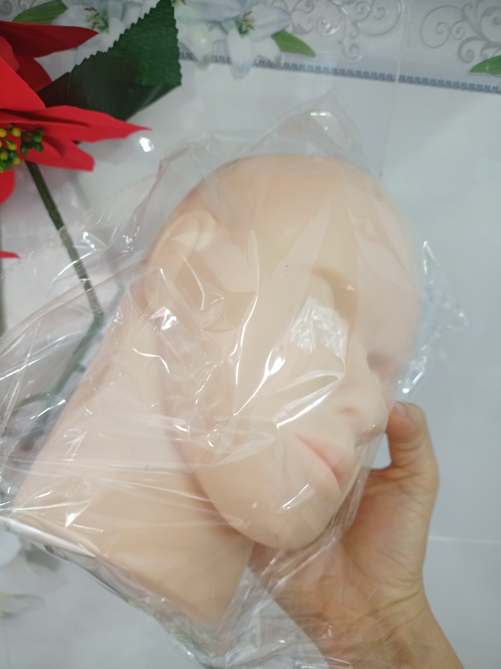 Đầu ma nơ canh dùng để học nối mi