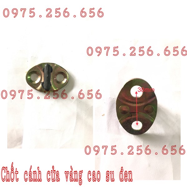 Chốt Cánh Cửa Kia vàng cao su đen Phụ tùng ô tô