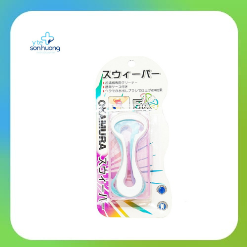 Dụng cụ cạo lưỡi Okamura (5 cây/vĩ) 754198 (Vĩ)