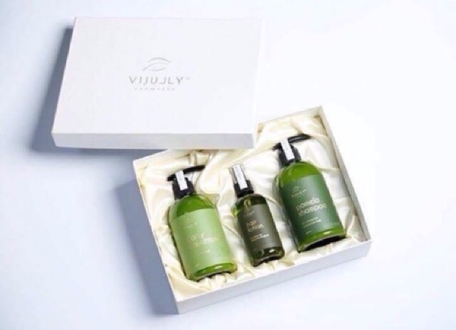 [HCM]Combo DẦU GỘI BƯỞI VI JULLY