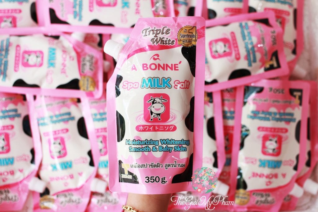 Muối Tắm Sữa Bò Tẩy Tế Bào Chết A Bonne Spa Milk Salt 350g