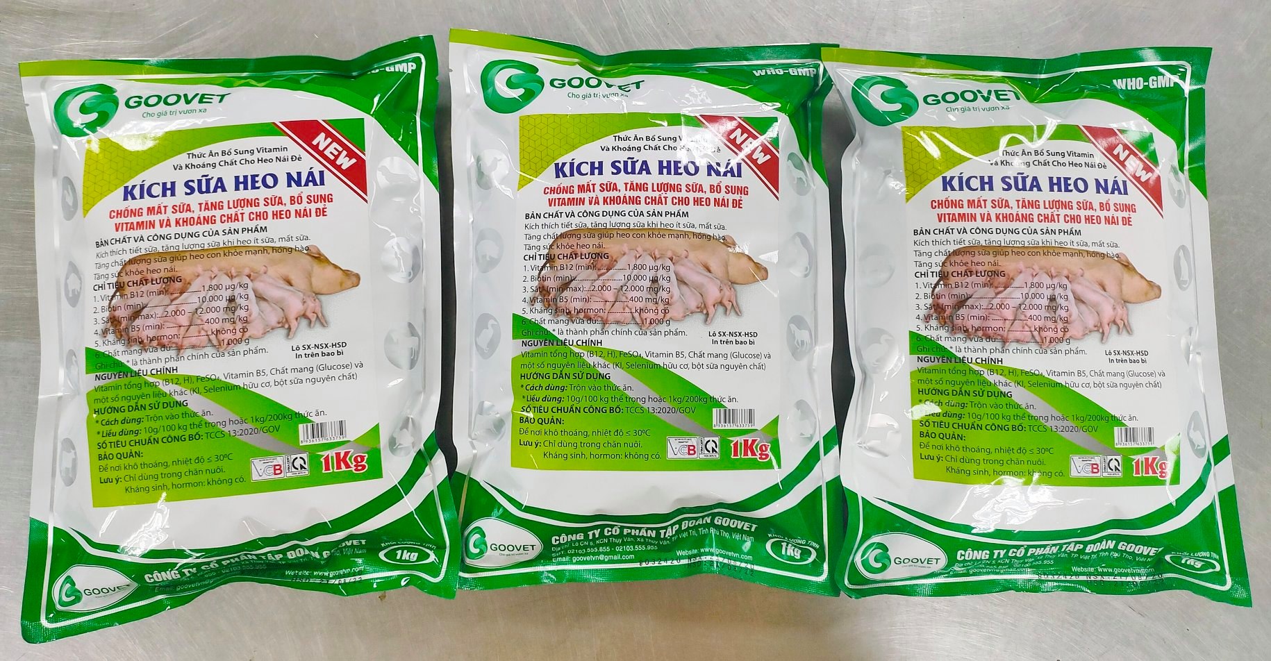 Kích sữa heo nái