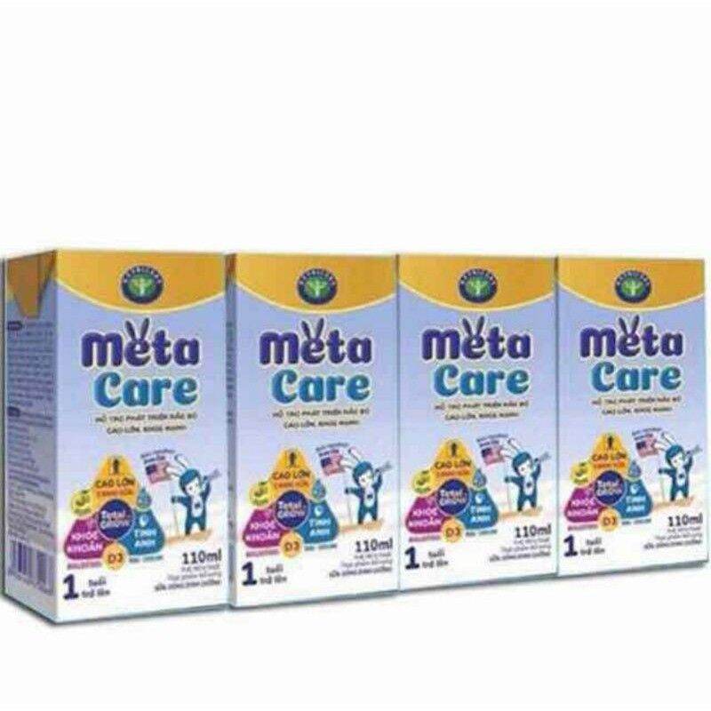 (Date mới) Thùng sữa pha sẵn Metacare Vàng 48 hộp 110ml