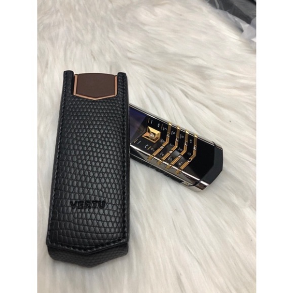 ⚡[Gía Sốc] Bao da Vertu Singature S đứng không nắp ⚡
