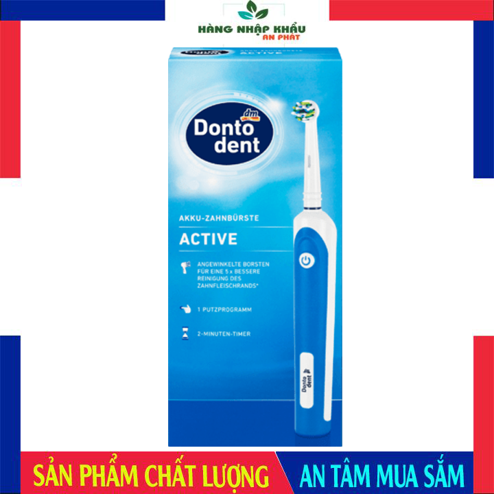Bàn Chải Đánh Răng Điện Dontodent Limited Edition (màu xanh)