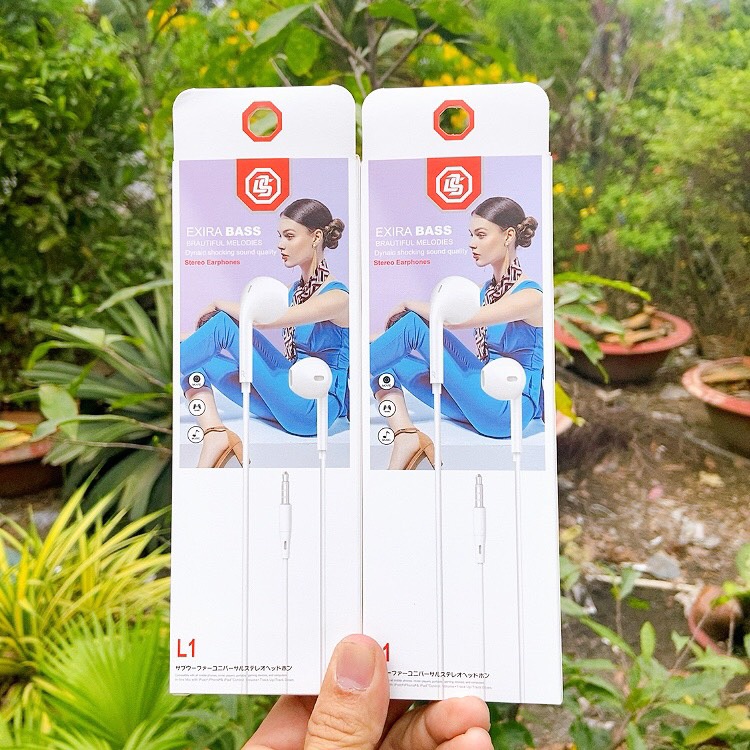 Tai nghe chính hãng WK giắc tròn 3.5mm L1