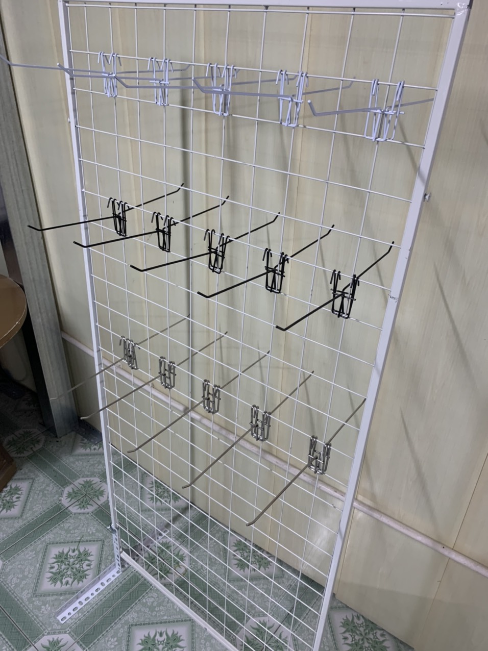 móc treo đồ nghề cài lưới sơn tĩnh điện