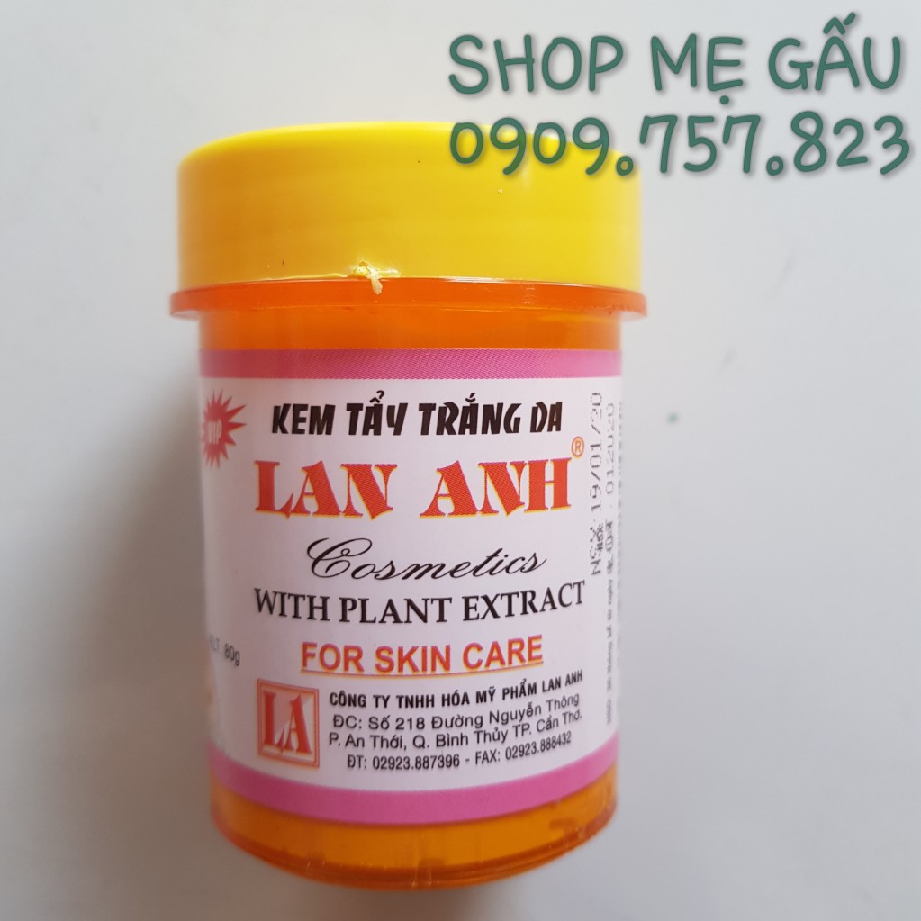 KEm tẩy Lan anh trắng, vàng 80g