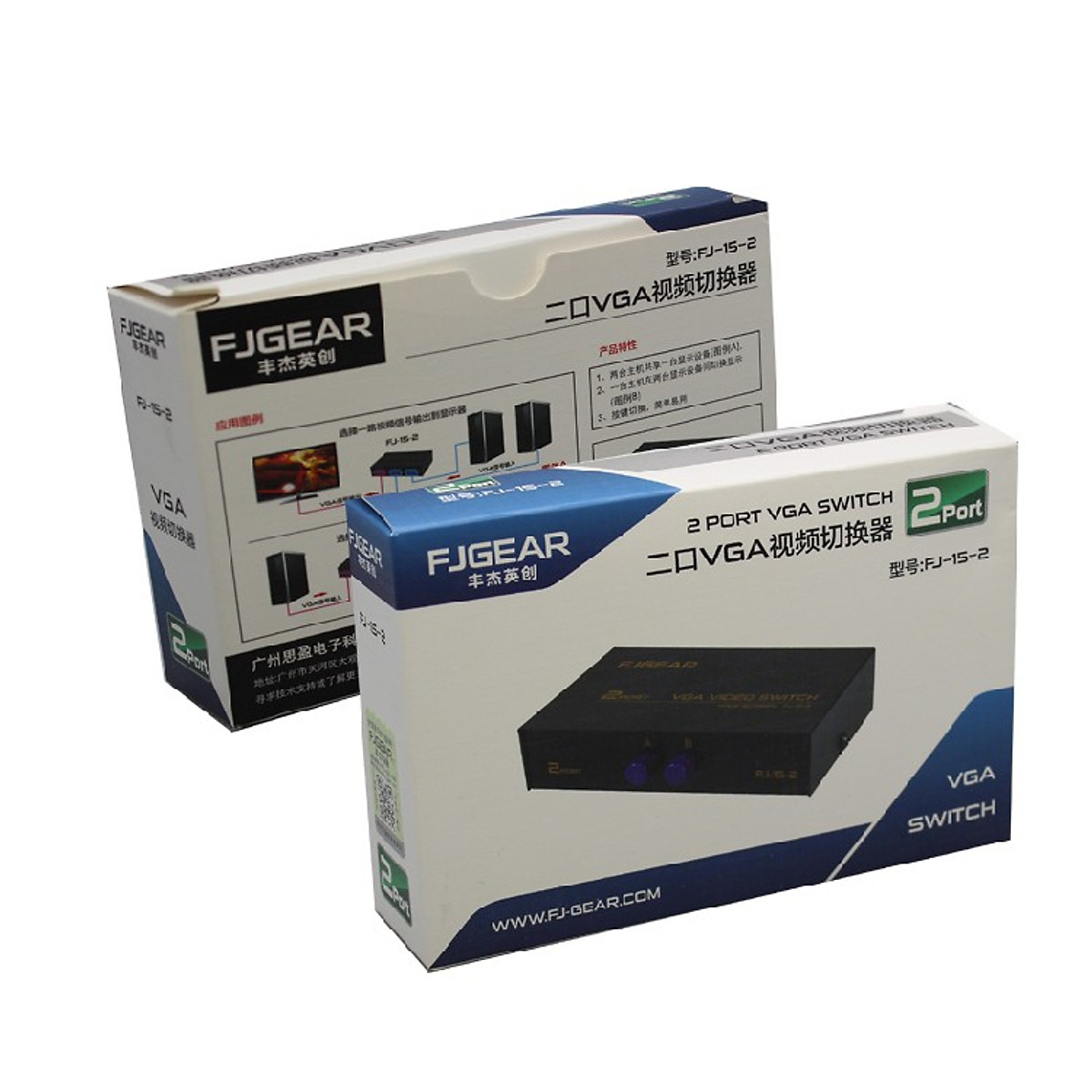 Bộ gộp Switch VGA 2 vào 1 ra