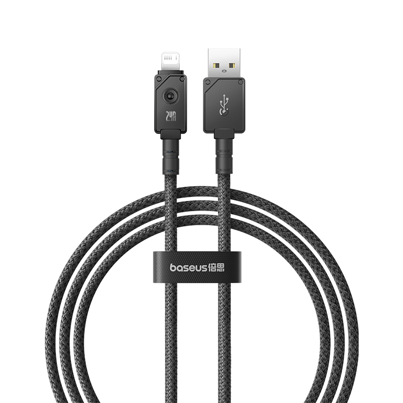 Cáp sạc nhanh Baseus Unbreakable Series USB to Lightning 2.4A (Fast Charging Data Cable) P10355802111-00