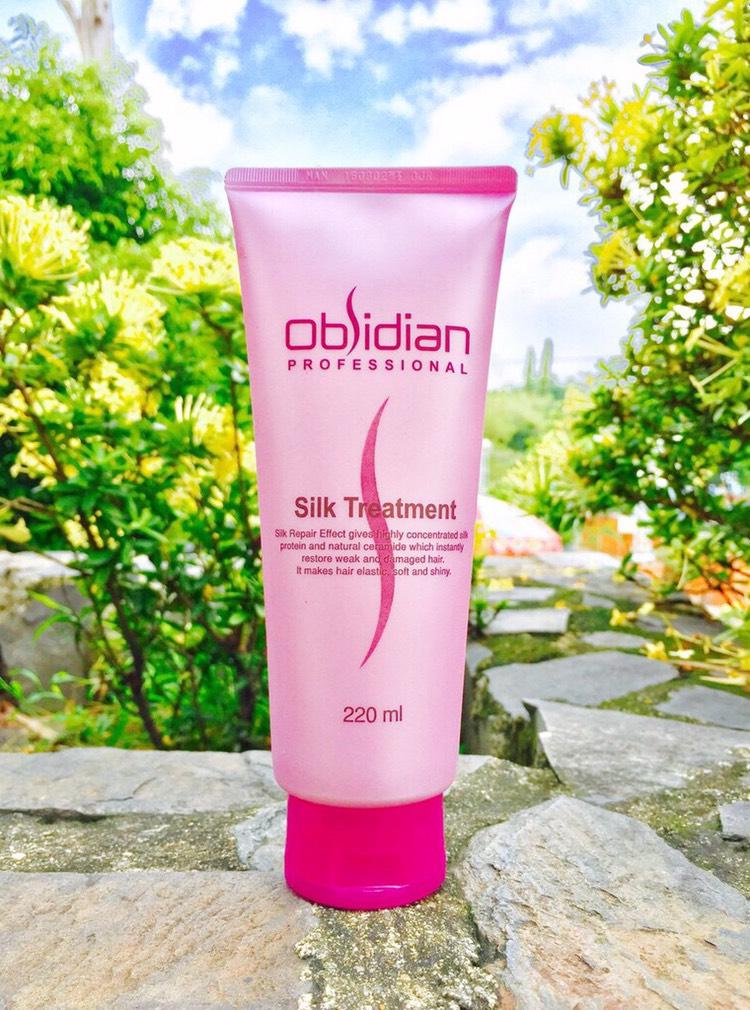 Kem ủ tóc siêu mượt Obsidian Silk Treatment 220ml