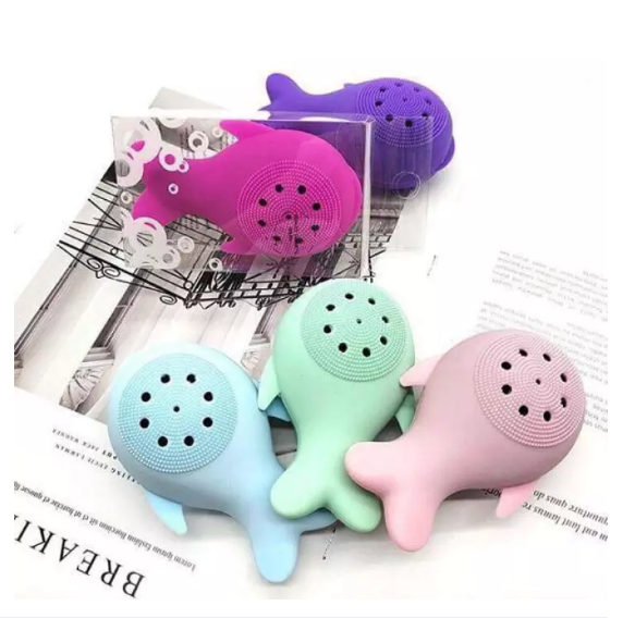 [HCM][Sale Sập Sàn 50%] Cọ Rửa Mặt Silicone Hình Cá Voi Dễ Thương Máy Rửa Mặt ForeooMáy Rửa Mặt Massage Da Mặt Silicon - Máy Làm Sạch Da Mặt Tẩy Trang Thu Nhỏ Lỗ Chân Lông Phù Hợp Mọi Loại Da Mặt Cả Nam Và Nữ