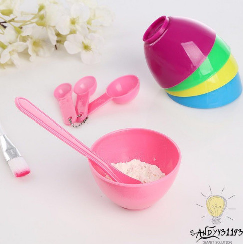 [HCM]Bộ dụng cụ trộn mặt nạ 6 món (Giao màu ngẫu nhiên)