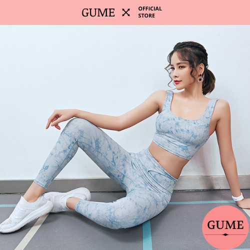 Bộ tập gym yoga thể thao nữ vân đá