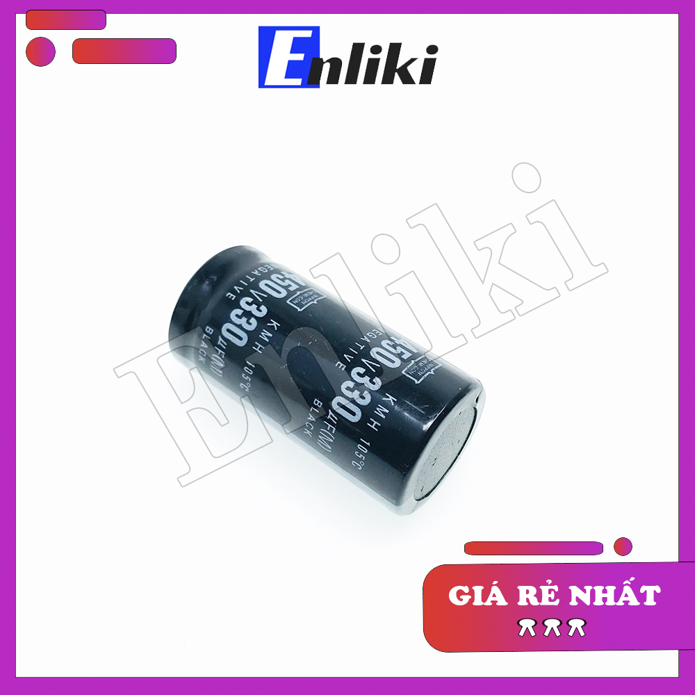 Tụ 330uF 450V kích thước 25x50mm