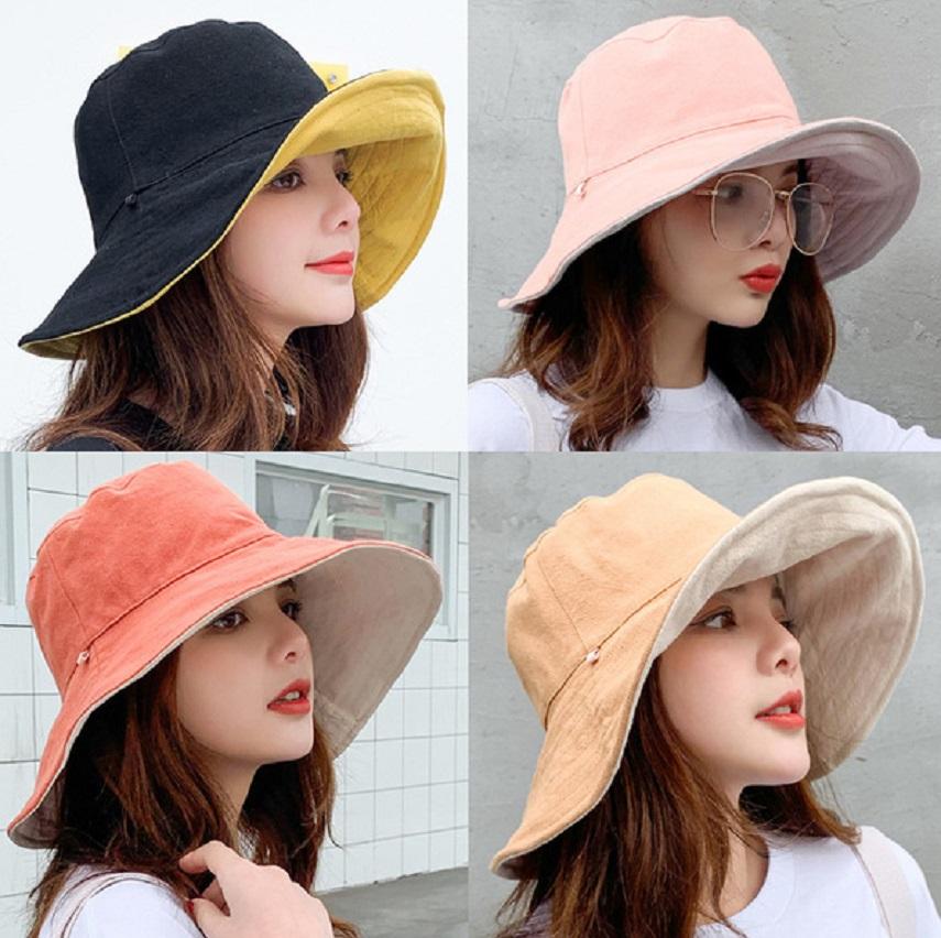 Mũ vành rộng đội 2 mặt