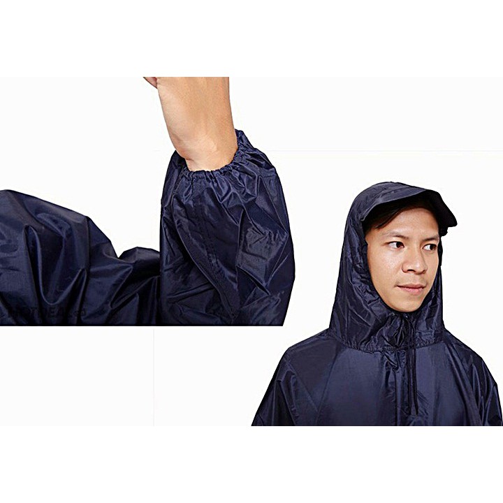 [HCM][ VẢI ĐÙ 100% ] Áo Mưa Bít Vải Dù Chống Thấm - Siêu Nhẹ  Siêu Bền