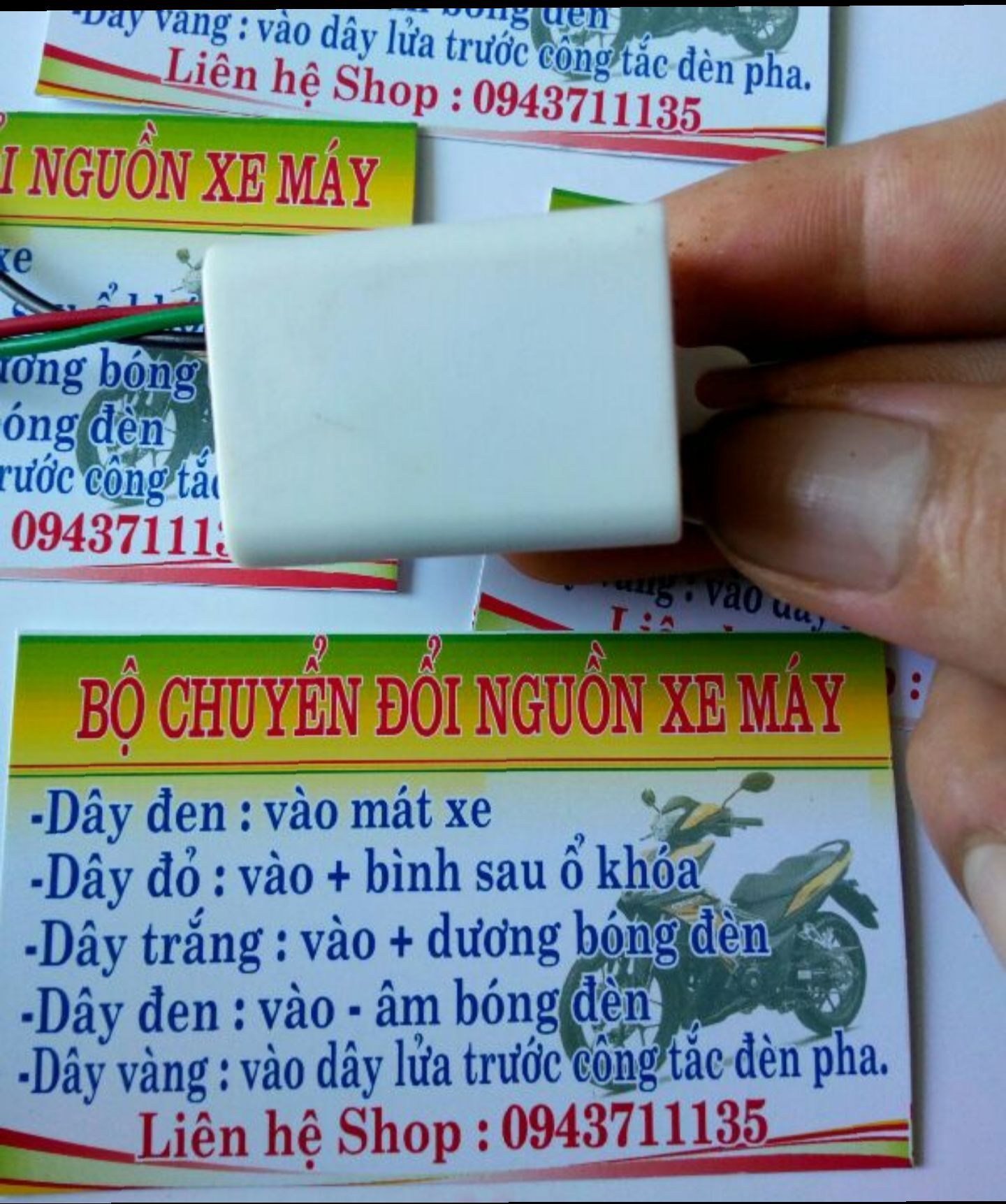BỘ IC CHUYỂN ĐỔI ĐIỆN MÁY XE MÁY SANG ĐIỆN DC12V