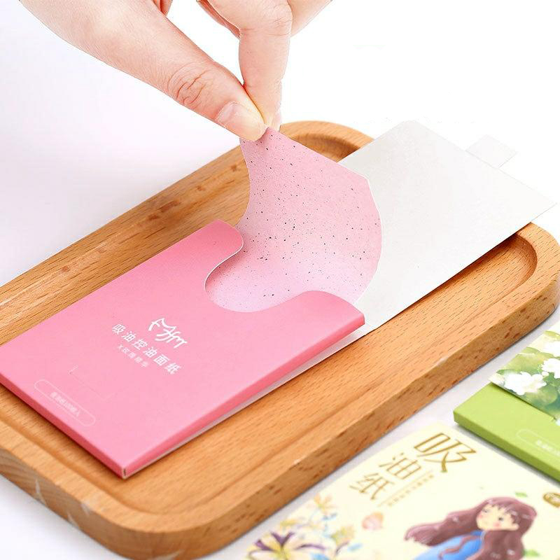 GIẤY THẤM DẦU 100 TỜ CHIẾT XUẤT TRÀ XANH