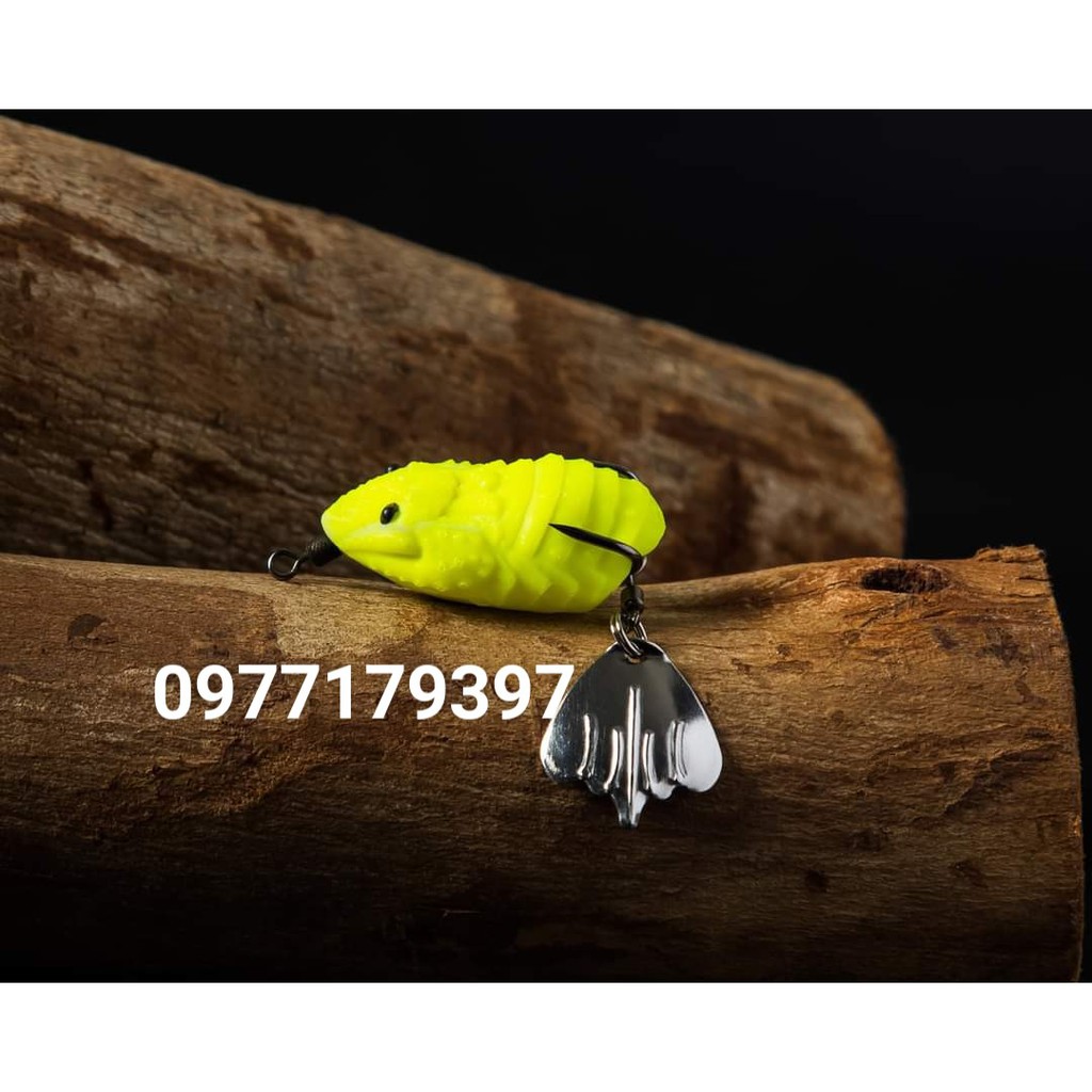 Mồi Câu Lure Nhái Hơi Thái Lan V4 Hunter