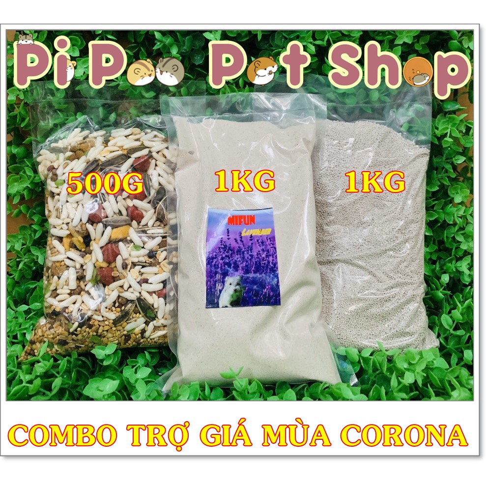 Combo cơ bản cho hamster hỗ trợ mùa corona