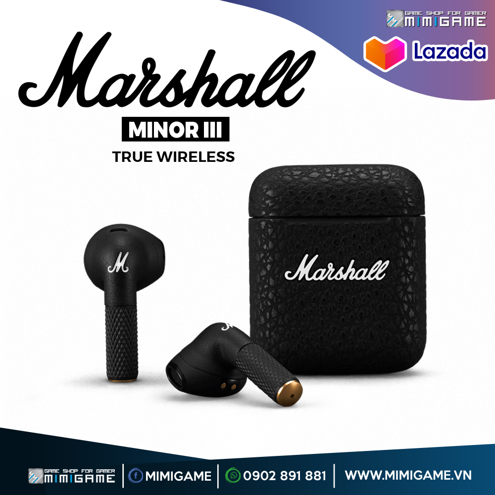 [HCM] Tai Nghe Marshall Minor 3 (III) True Wireless Earbuds