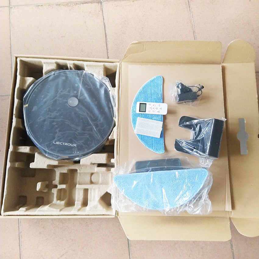 [Trả góp 0%]Robot hút bụi IBONNE IB32 ( THAY THẾ CHO LIECTROUX C30B) - HÀNG MỚI 100%