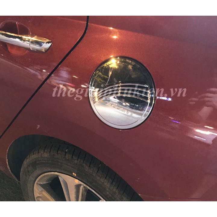 Ốp nắp bình xăng Hyundai Accent 2018-2021 -mạ Crom( hàng chất )