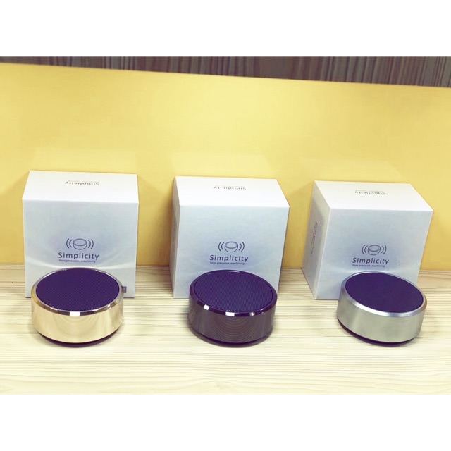 Loa Mini Simplicity A17 Bluetooth Vỏ Kim Loại