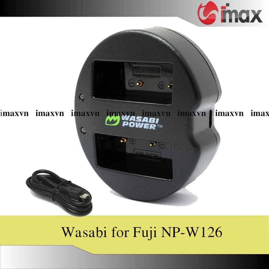 Sạc máy ảnh wasabi for fujifilm np-w126