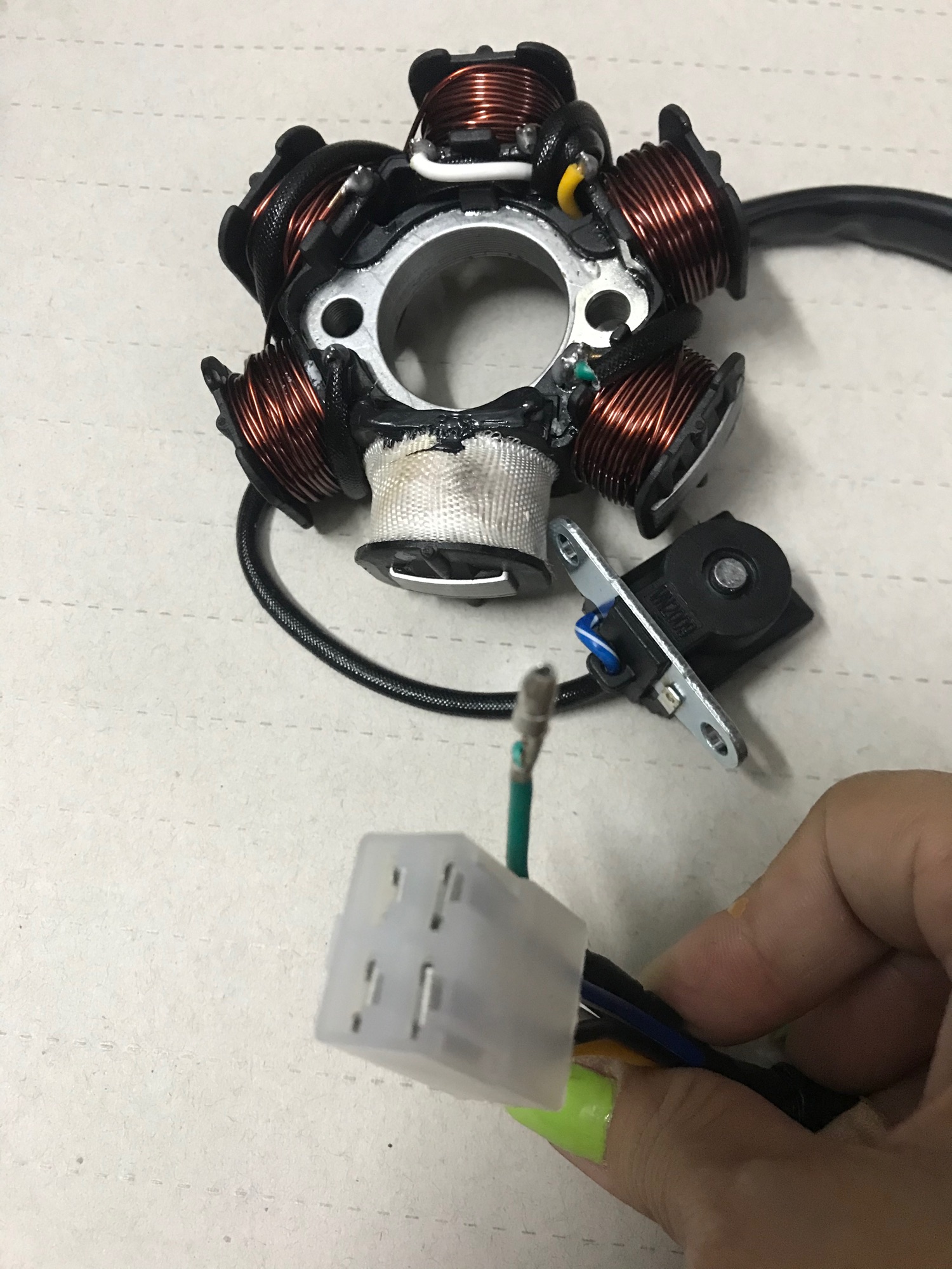 Lửa 6 cục xe Wave TQ