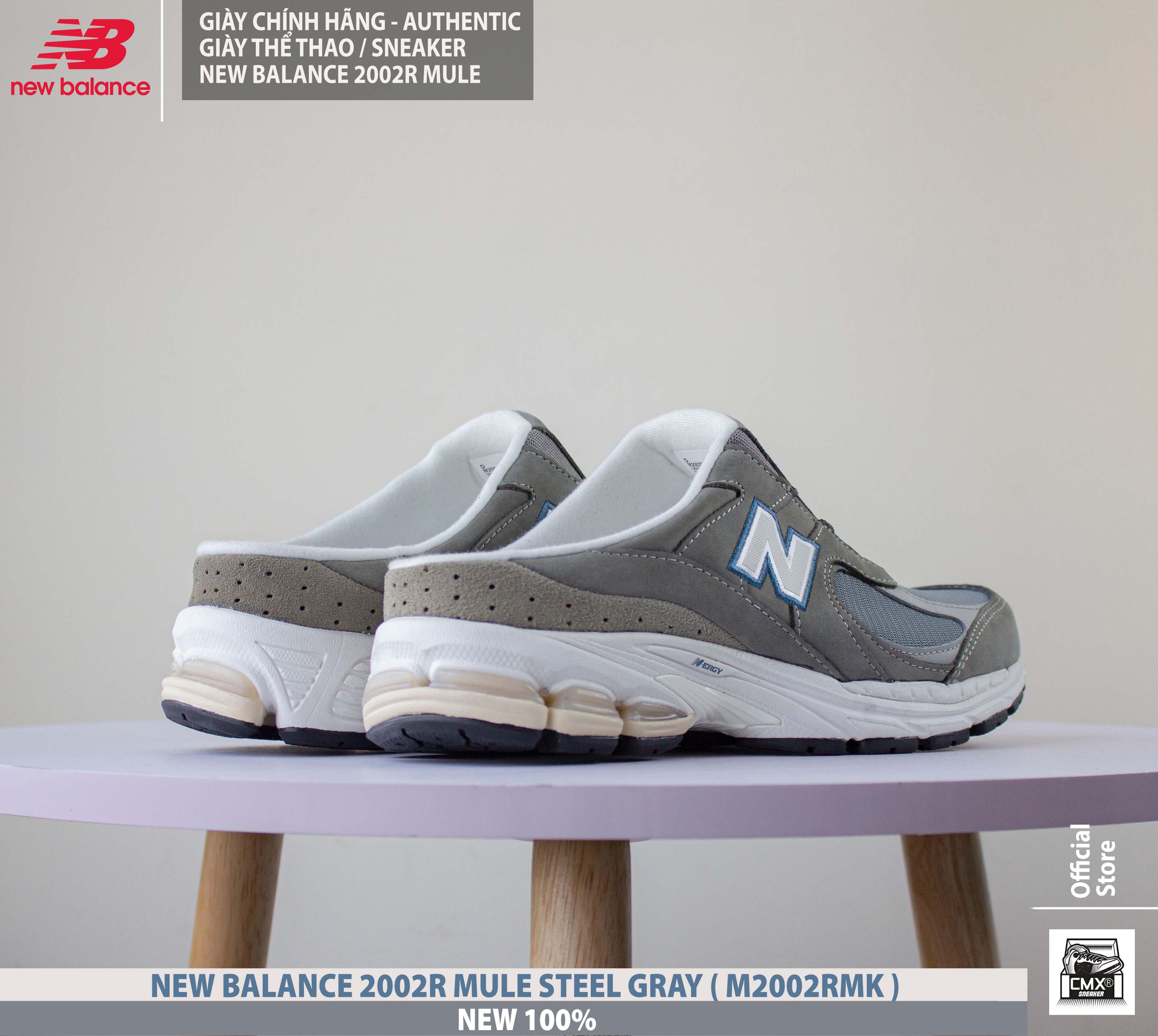[ HÀNG CHÍNH HÃNG CÓ SẴN ] Giày New Balance 2002R MARBLEHEAD ( M2002RMK ) - AUTHENTIC 100%