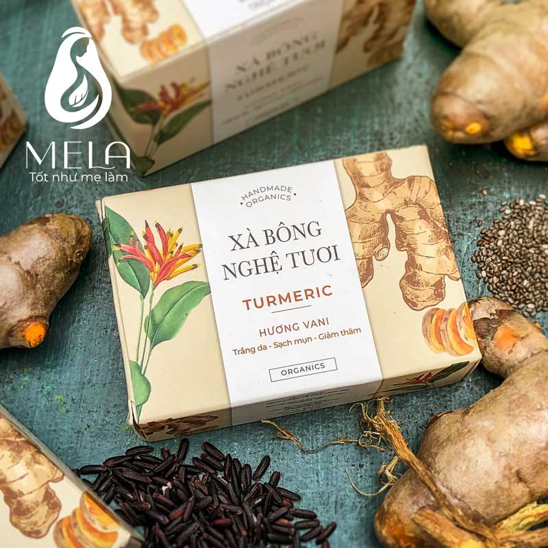 Xà bông Nghệ Tươi MELA 100gr