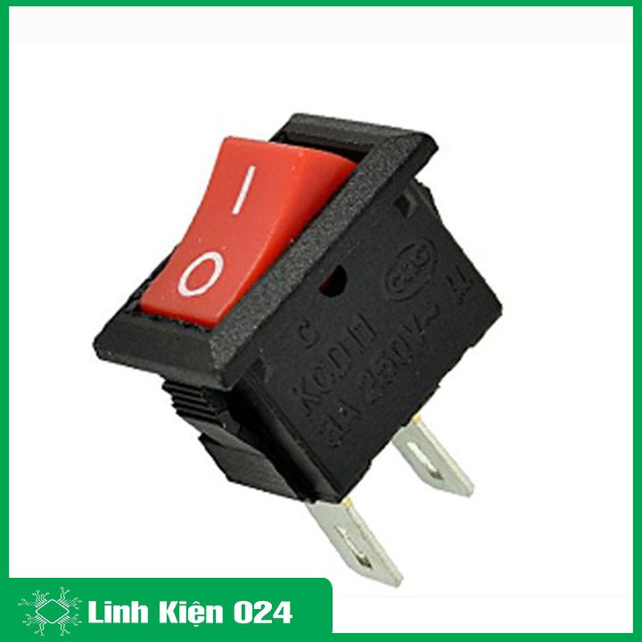 Công tắc bập bênh KCD1-101 2 chân 250V 6A 2P